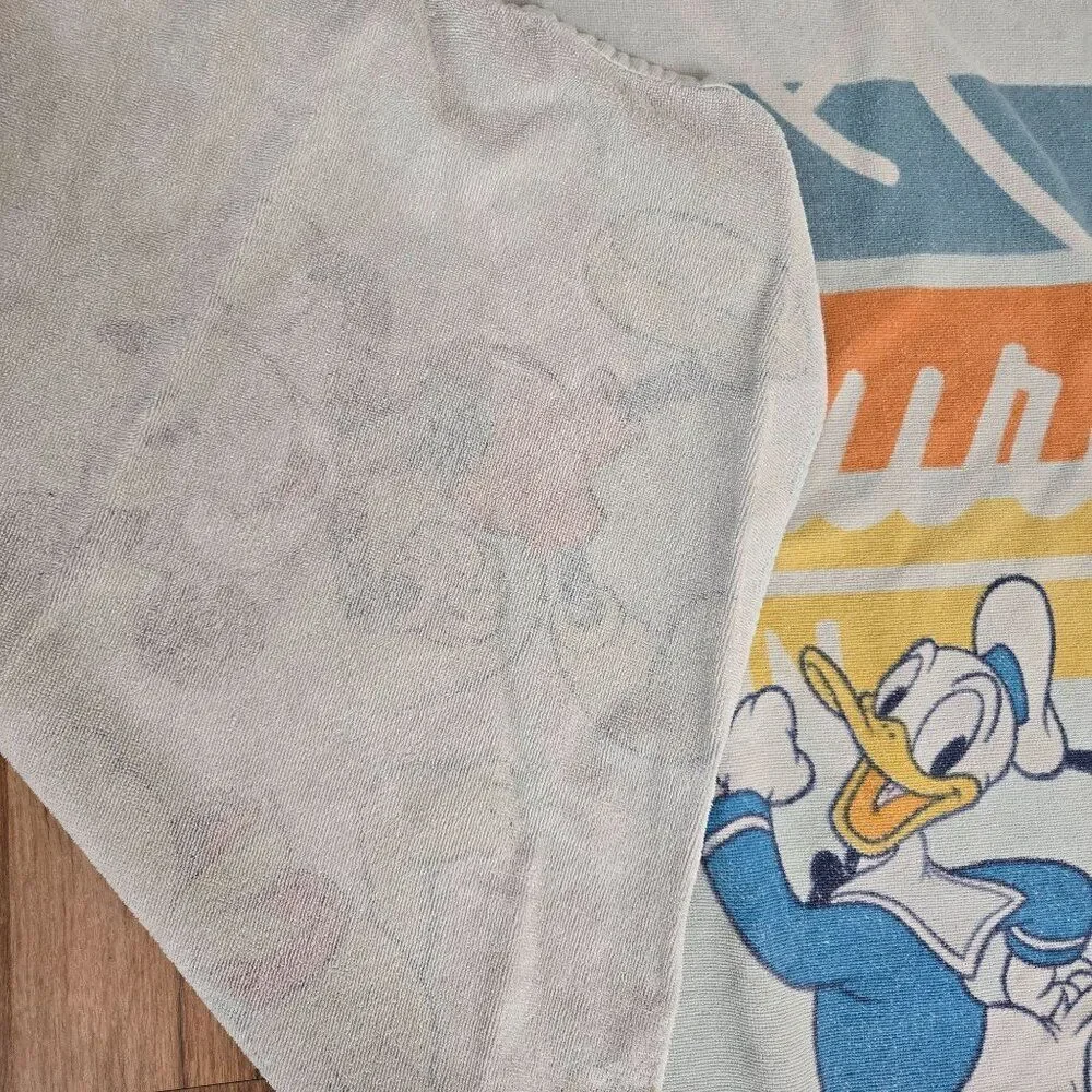 Disney Let The Adventures Begin Beach Towel Mickey Donald Goofy Pluto